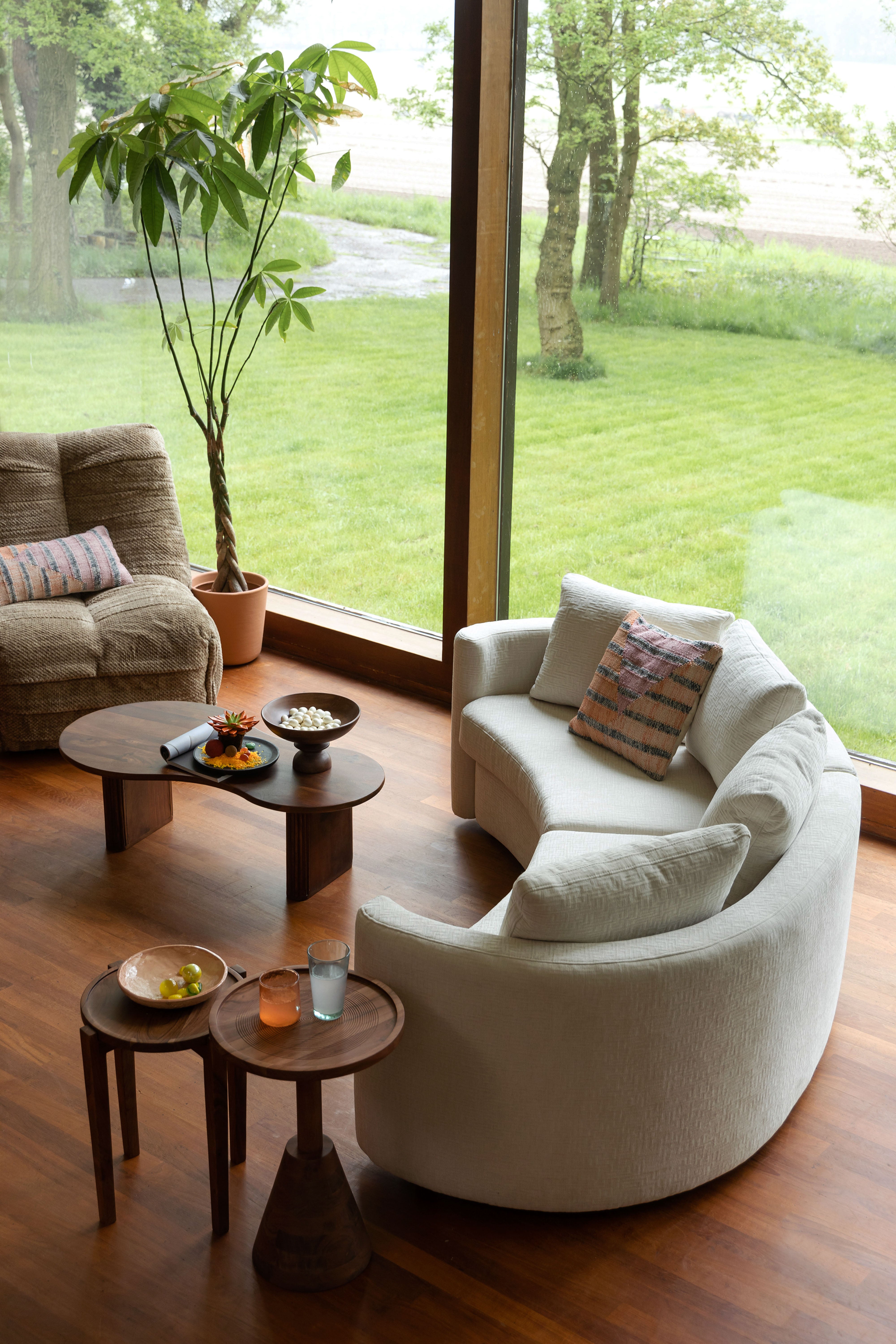 Dutchbone Tilon Organic Mango Wood Coffee Table